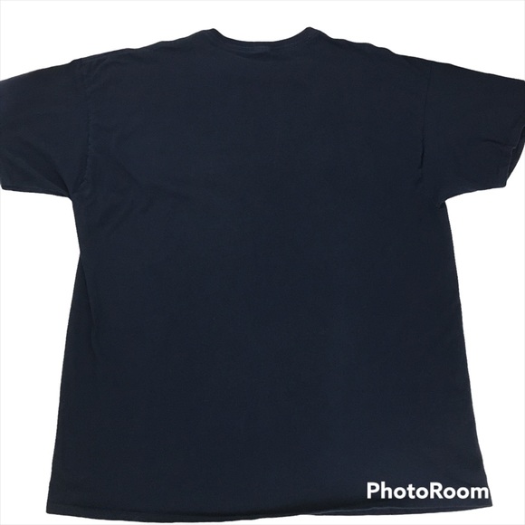 Weekend Forecast Fishing With A Chance Of Drinking Short Sleeve T-shirt Navy - Picture 3 of 5